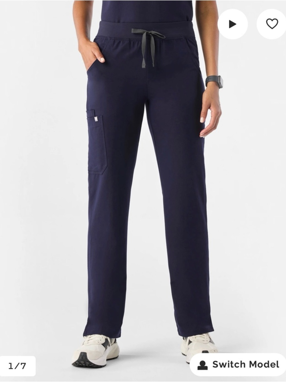 Figs Kade Cargo Scrub Pants NWT